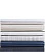 Nautica Brenton Stripe Cotton Percale Sheet Set, Color:Ivory/Fern Green - Image 4