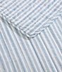 Color:Blue - Image 4 - Coleridge Stripe Pattern Cotton Reversible Quilt Mini Set