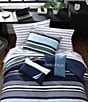 Nautica Elliot Navy Comforter and Bonus Set, Color:Navy - Image 9