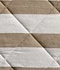 Nautica Lawndale Twill Plush Comforter and Sham Mini Set, Color:Beige/Ivory - Image 4