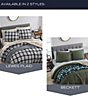 Nautica Lewes Grey Microsuede Reversible Comforter Mini Set, Color:Grey - Image 12