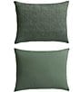 Nautica Point Harbor Green Embossed Comforter and Sham Mini Set, Color:Green - Image 7