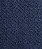 Color:Navy - Image 5 - Point Harbor Navy Embossed Duvet Cover Mini Set