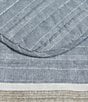 Color:Beige - Image 5 - Ridgeport Striped Cotton Reversible Quilt Mini Set