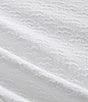 Color:White - Image 6 - Ripple Cove White Organic Cotton Bed Blanket