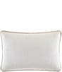 Color:Cream - Image 1 - Saybrook Chevron Quilted Pillow
