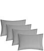 Nautica Solid Cotton Rich Blend 180-Thread Count Fitted Sheet, Color:Grey Haze - Image 8