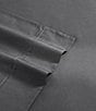 Color:Whale Grey - Image 3 - Solid Grey Cotton Percale Sheet Set