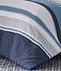 Color:Navy - Image 2 - Westport Navy Comforter & Pillow Set