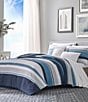 Color:Navy - Image 5 - Westport Navy Comforter & Pillow Set