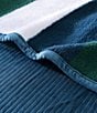 Nautica Wilton Sherpa Ultra Soft Sherpa Throw Blanket, Color:Green - Image 3