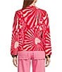 Never Fully Dressed Crew Neck Long Sleeve Valentine Animal Cardigan, Color:Pink - Image 2