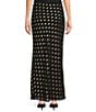 Never Fully Dressed Dorris Gold Fleck Maxi Slip Skirt - Image 2
