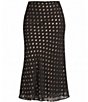 Never Fully Dressed Dorris Gold Fleck Maxi Slip Skirt - Image 4