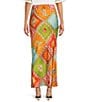Never Fully Dressed Dorris Soller Multicolored Print Maxi Skirt, Color:Multi - Image 2
