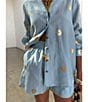 Never Fully Dressed Elissa Sun Printed Pull-On Coordinating Shorts - Image 6
