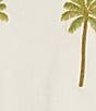 Never Fully Dressed Embroidered Tropical Palm T-Shirt, Color:White - Image 4