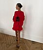 Never Fully Dressed Feather Trim Coordinating Mini Skirt - Image 6