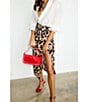 Never Fully Dressed Jaspre Leopard Print Wrap Midi Skirt, Color:Leopard - Image 8
