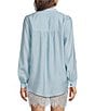 Never Fully Dressed Miley Collared Long Sleeve Button-Front Shirt - Image 2