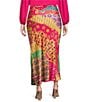 Never Fully Dressed Plus Dorris Morocco Printed Maxi Skirt, Color:Multi - Image 2