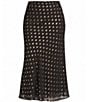 Never Fully Dressed Plus Size Dorris Gold Fleck Maxi Slip Skirt - Image 4