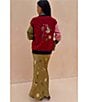Never Fully Dressed Plus Size Dorris Mystical Printed Satin Maxi Skirt - Image 5