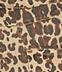 Never Fully Dressed Plus Size Leopard Print Barrel Jeans, Color:Leopard - Image 4