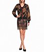 Never Fully Dressed Plus Size Maeva Leopard Bow Printed Lace Hem Mini Skirt - Image 3