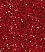 Never Fully Dressed Plus Size Sequin Crew Neck Short Sleeve Top, Color:Red - Image 4