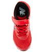 Color:Team Red/Black/Silver Metallic - Image 5 - Boys' 680 V6 Leather And Mesh Running Shoes (Toddler)