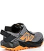 New Balance Boys' DynaSoft Nitrel V6 Hook-and-Loop Sneakers (Toddler), Color:Castlerock/Sizzle/Phantom - Image 2