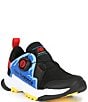 Color:Black/Blue Oasis/True Red - Image 1 - Boys' DynaSoft Trail Magic BOA® Trail Running Shoe (Toddler)
