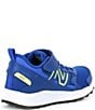 Color:Team Royal/Bleached Lime Glo - Image 2 - Boys' Fresh Foam 650 Bungee Lace Alternative Closure Sneakers (Toddler)