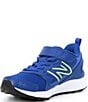 Color:Team Royal/Bleached Lime Glo - Image 4 - Boys' Fresh Foam 650 Bungee Lace Alternative Closure Sneakers (Toddler)