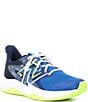 Color:Team Royal/Blue Oasis/Bleached Lime Glo - Image 1 - Boys' Rave Run V2 Running Shoes (Youth)