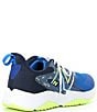 Color:Team Royal/Blue Oasis/Bleached Lime Glo - Image 2 - Boys' Rave Run V2 Running Shoes (Youth)