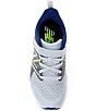 New Balance Boys' Rave Run V2 Hook-and-Loop Running Shoes (Youth), Color:Granite/Inkwell/Pixel Green - Image 5