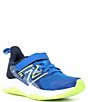 Color:Team Royal/Blue Oasis/Bleached Lime Glo - Image 1 - Boys' Rave Run V2 Running Sneakers (Youth)