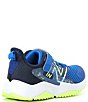 Color:Team Royal/Blue Oasis/Bleached Lime Glo - Image 2 - Boys' Rave Run V2 Running Sneakers (Youth)