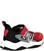 New Balance Boys' Rave Run V2 Hook-and-Loop Running Shoes (Youth), Color:Team Red/Black/Black Cement - Image 2