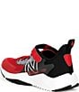 New Balance Boys' Rave Run V2 Hook-and-Loop Running Shoes (Youth), Color:Team Red/Black/Black Cement - Image 3