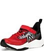 New Balance Boys' Rave Run V2 Hook-and-Loop Running Shoes (Youth), Color:Team Red/Black/Black Cement - Image 4