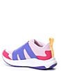 Color:Light Raspberry/Hi-pink/Electric Indigo - Image 3 - Girls' DynaSoft Reveal V4 BOA Running Shoes (Toddler)
