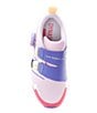 Color:Light Raspberry/Hi-pink/Electric Indigo - Image 5 - Girls' DynaSoft Reveal V4 BOA Running Shoes (Youth)