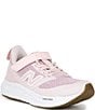 New Balance Girls' Fresh Foam 625 Hook-and-Loop Running Shoes (Toddler), Color:Pink Taffy/Shell Pink - Image 1