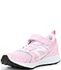 Color:Light Raspberry/Pink Sugar - Image 4 - Girls' Fresh Foam 650 Bungee Lace Alternative Closure Sneakers (Toddler)