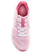 Color:Light Raspberry/Real Pink - Image 5 - Girls' Fresh Foam Arishi V4 Bungee Lace with Top Strap Sneakers (Youth)