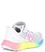 Color:Light Aluminum/Cyber Lilac/Neon Pink - Image 2 - Girls' Fresh Foam Arishi V4 Running Shoes (Toddler)