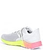 Color:Light Aluminum/Cyper Lilac/Neon Pink - Image 3 - Girls' Fresh Foam Arishi V4 Running Shoes (Youth)